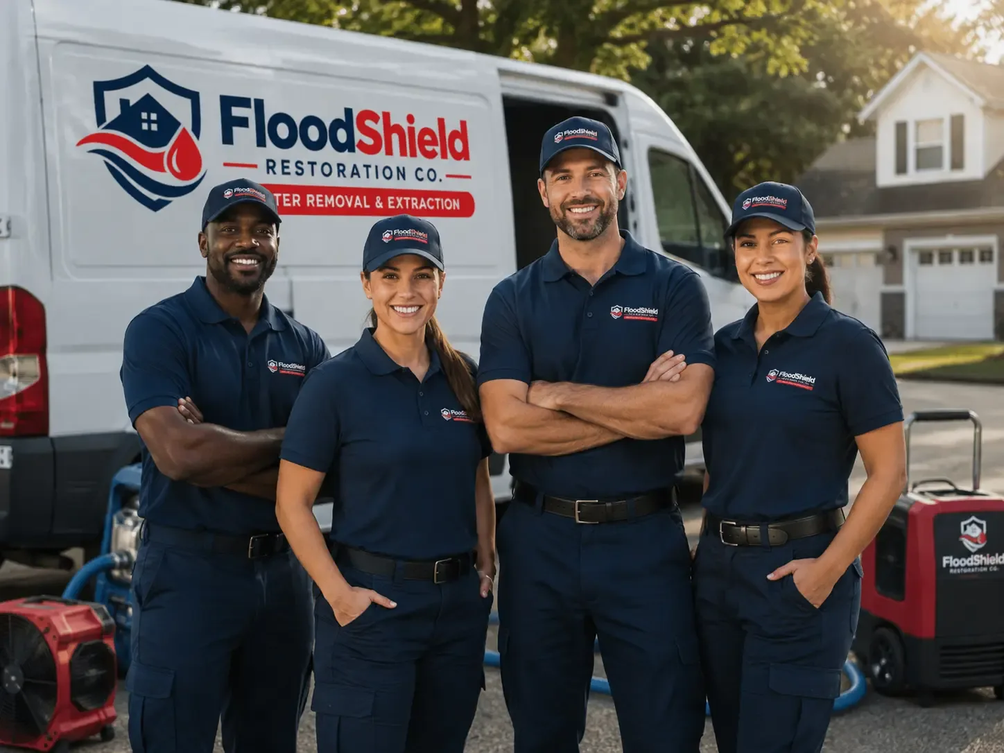 Flood Damage Restoration company in Embarrass, WI
